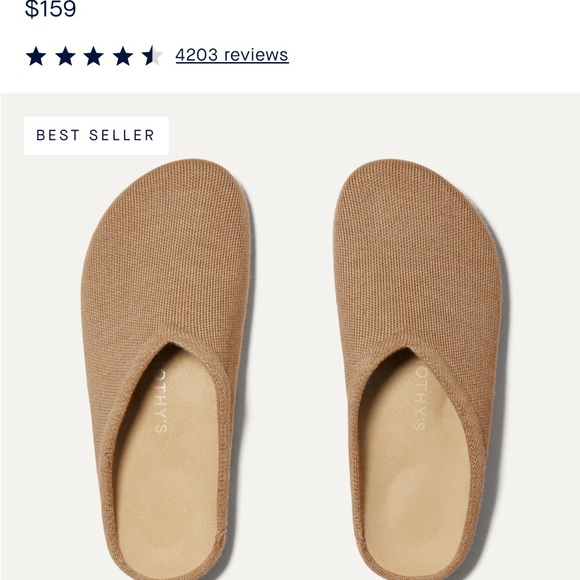 Rothy Casual Clog Butternut *6 fit like 7.5* - Picture 7 of 7